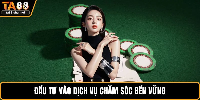 TA88 Hoạt Động Bao Lâu - Hành Trình Phát Triển Bền Vững 4 Đầu tư vào dịch vụ chăm sóc bền vững