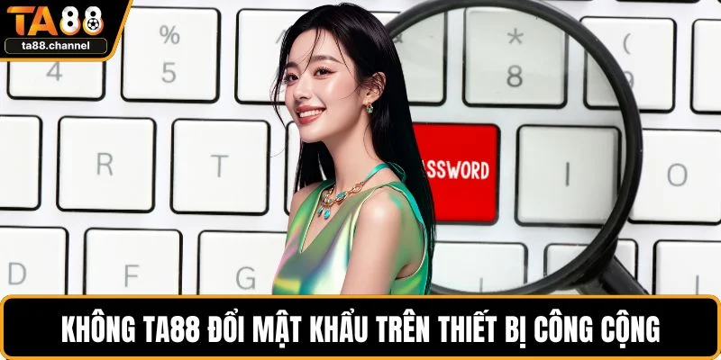 TA88 Đổi Mật Khẩu Chi Tiết Và An Toàn Nhất Khi Cược 5 Không TA88 đổi mật khẩu trên thiết bị công cộng