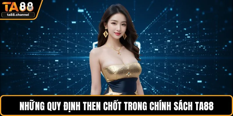 Chính Sách Bảo Mật Người Chơi Cần Hiểu Rõ Chi Tiết Nhất 2 Những quy định then chốt trong chính sách TA88